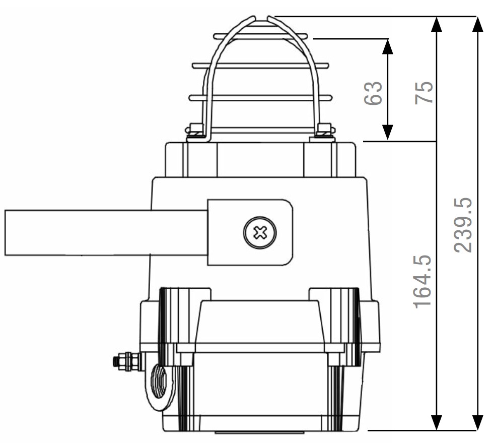 BExB G15-DE Flashing Light Ex-ATEX