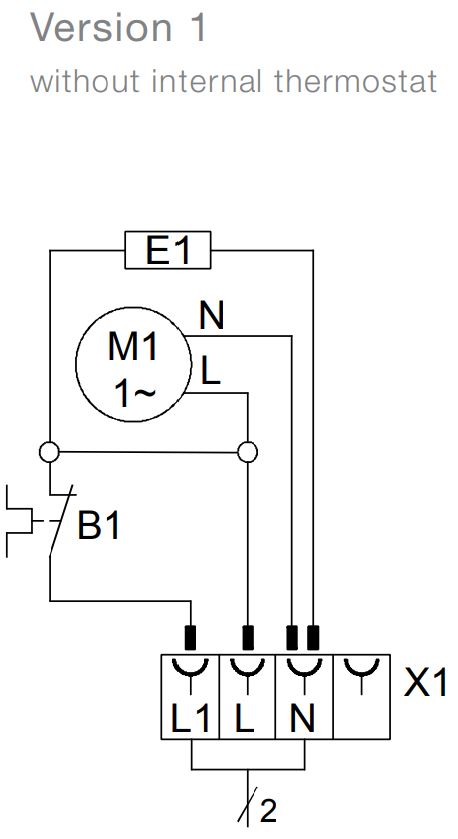 PFH-T 650 Kompakt-Heizgebläse Mit Thermostat