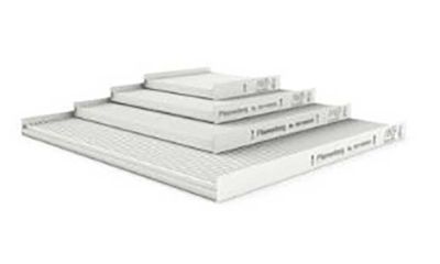 Replacement filter mat PF4x, fluted,IP55,5pcs,212x200mm | 18611600036